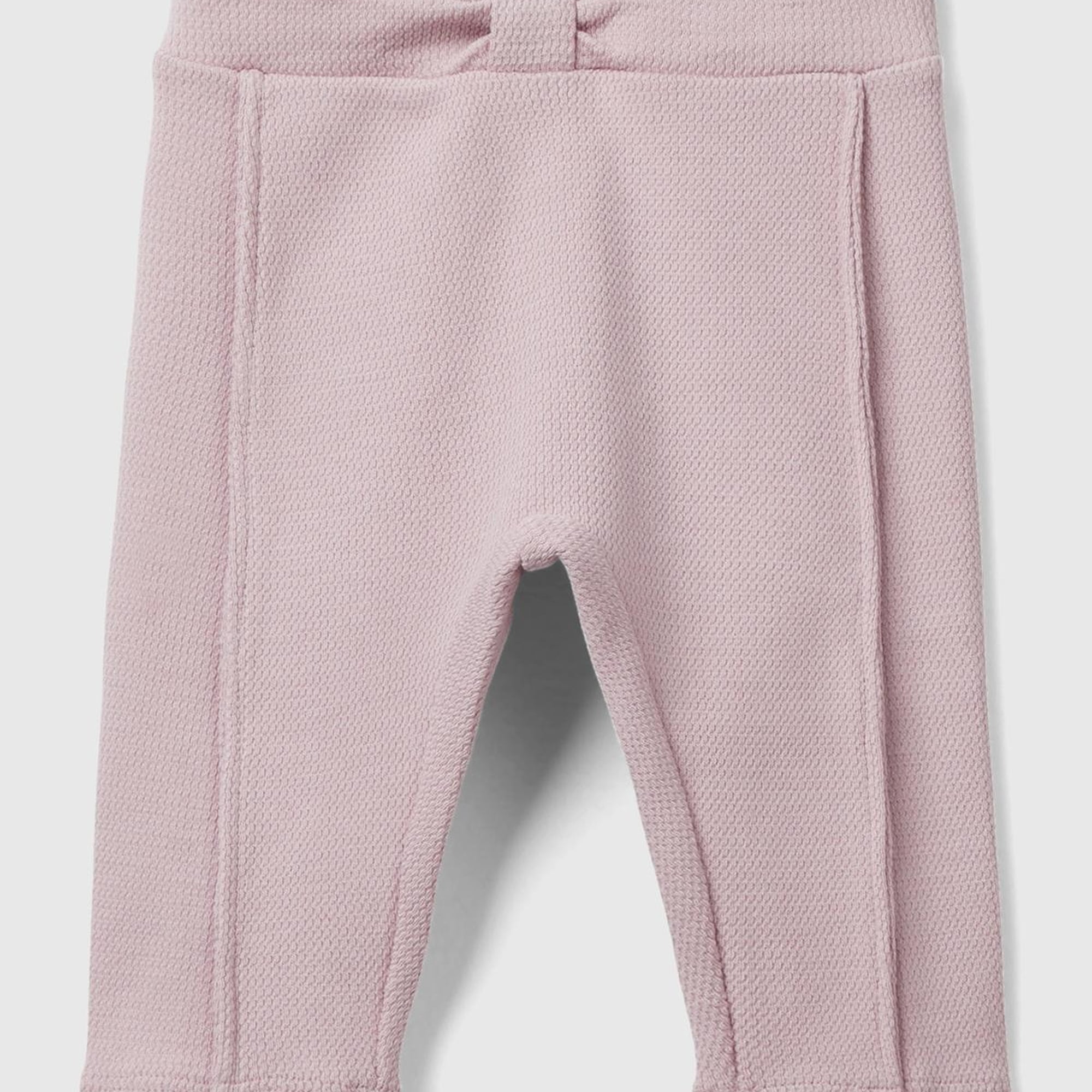 Bebek Gül Kurusu Beli Lastikli Eşofman Altı