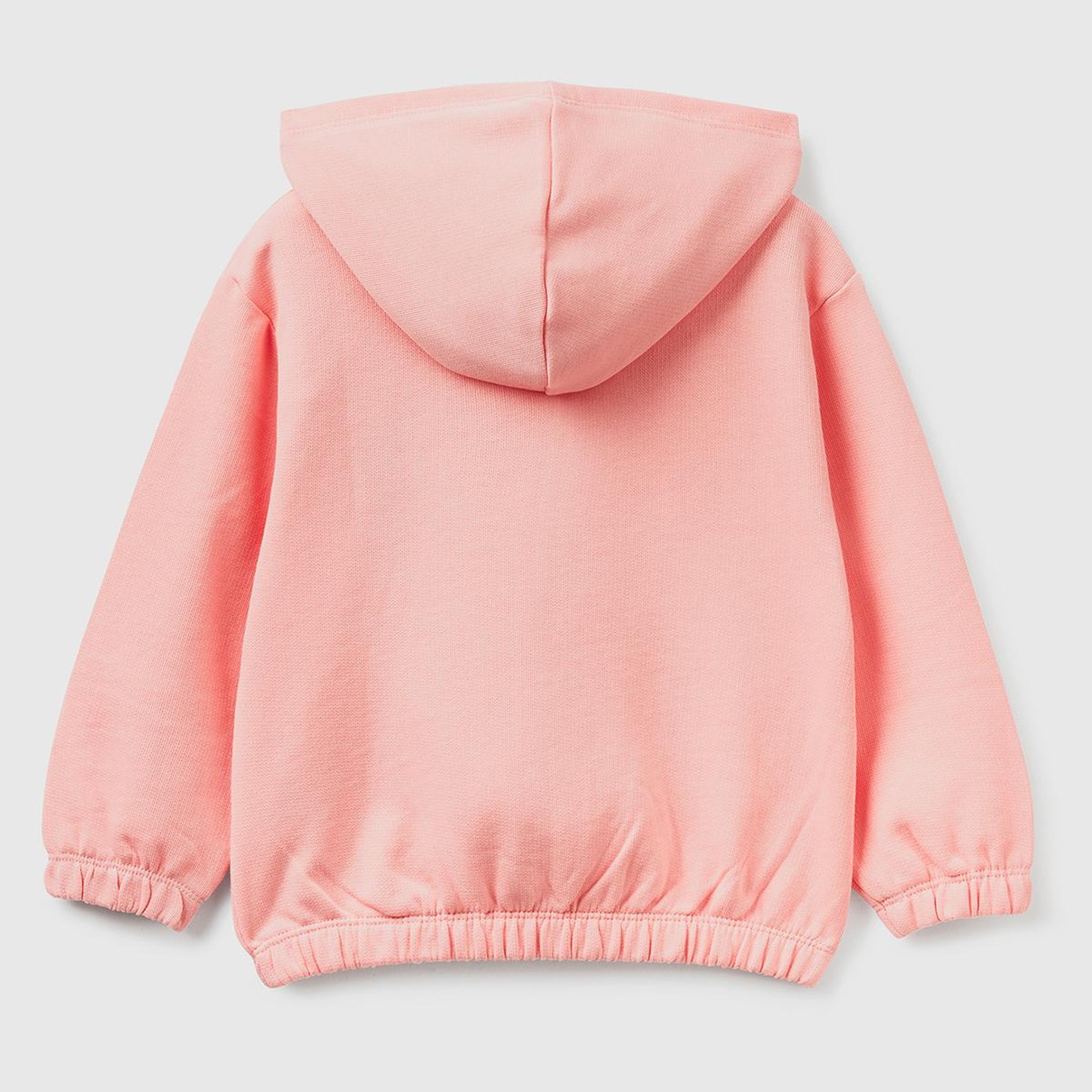 Kız Çocuk Pembe Grafik Baskılı Sweatshirt