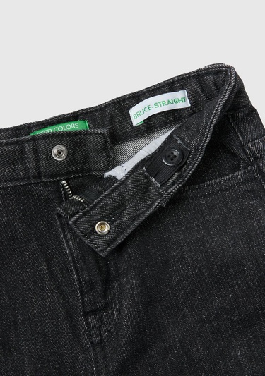  Erkek Çocuk Siyah Denim Pantolon