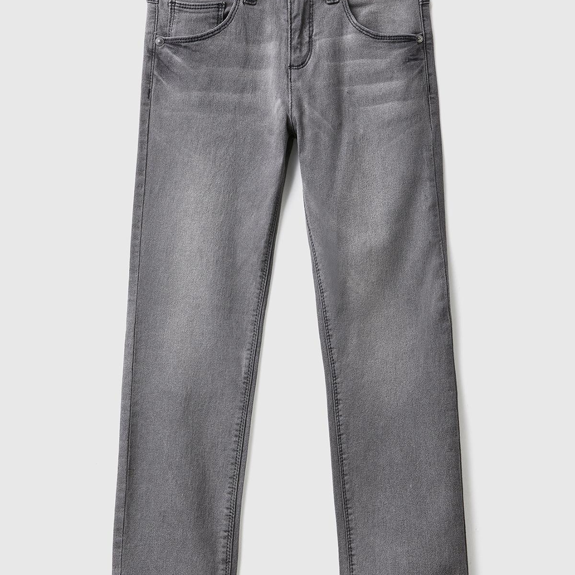 Kız Çocuk Siyah Stretch Denim Pantolon