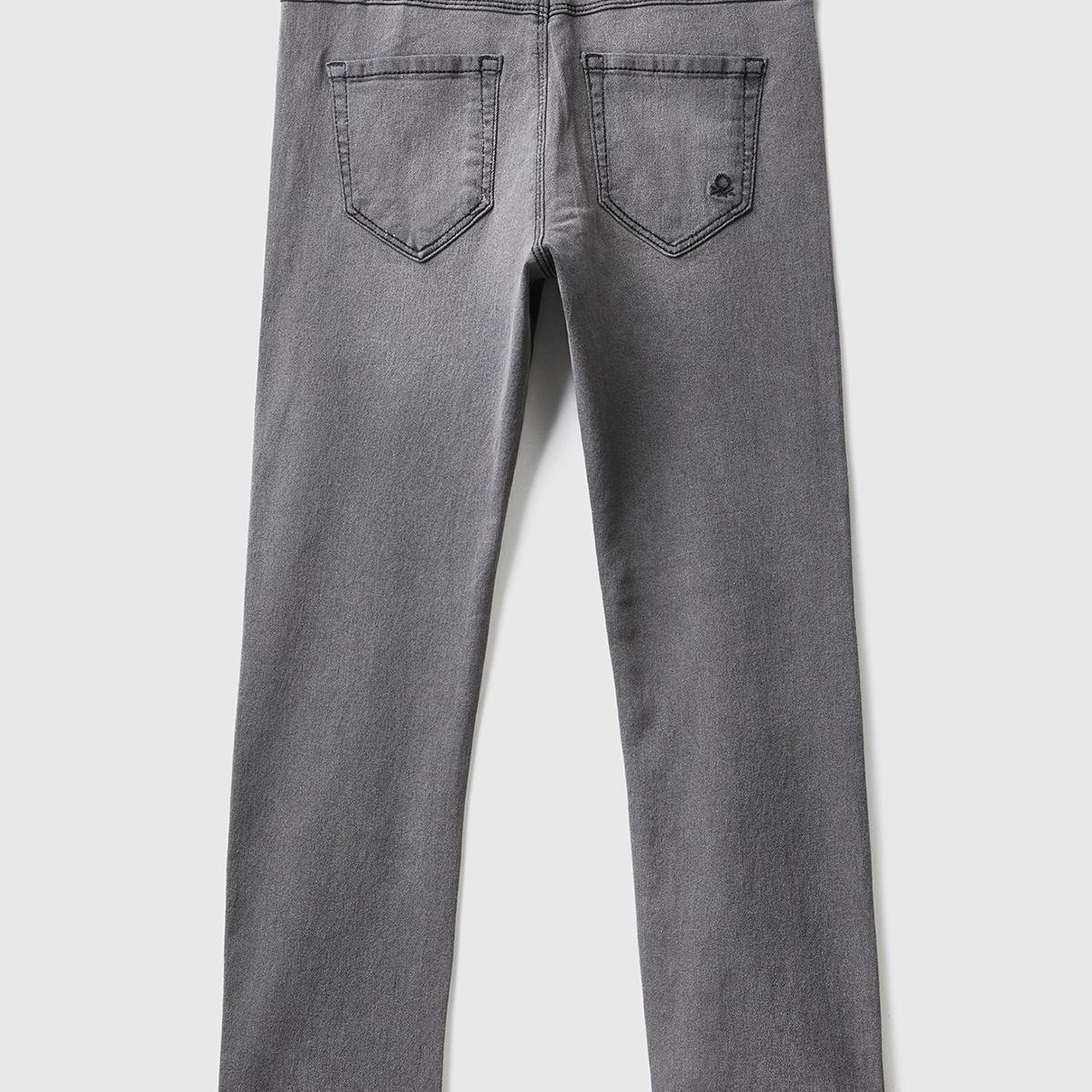 Kız Çocuk Siyah Stretch Denim Pantolon