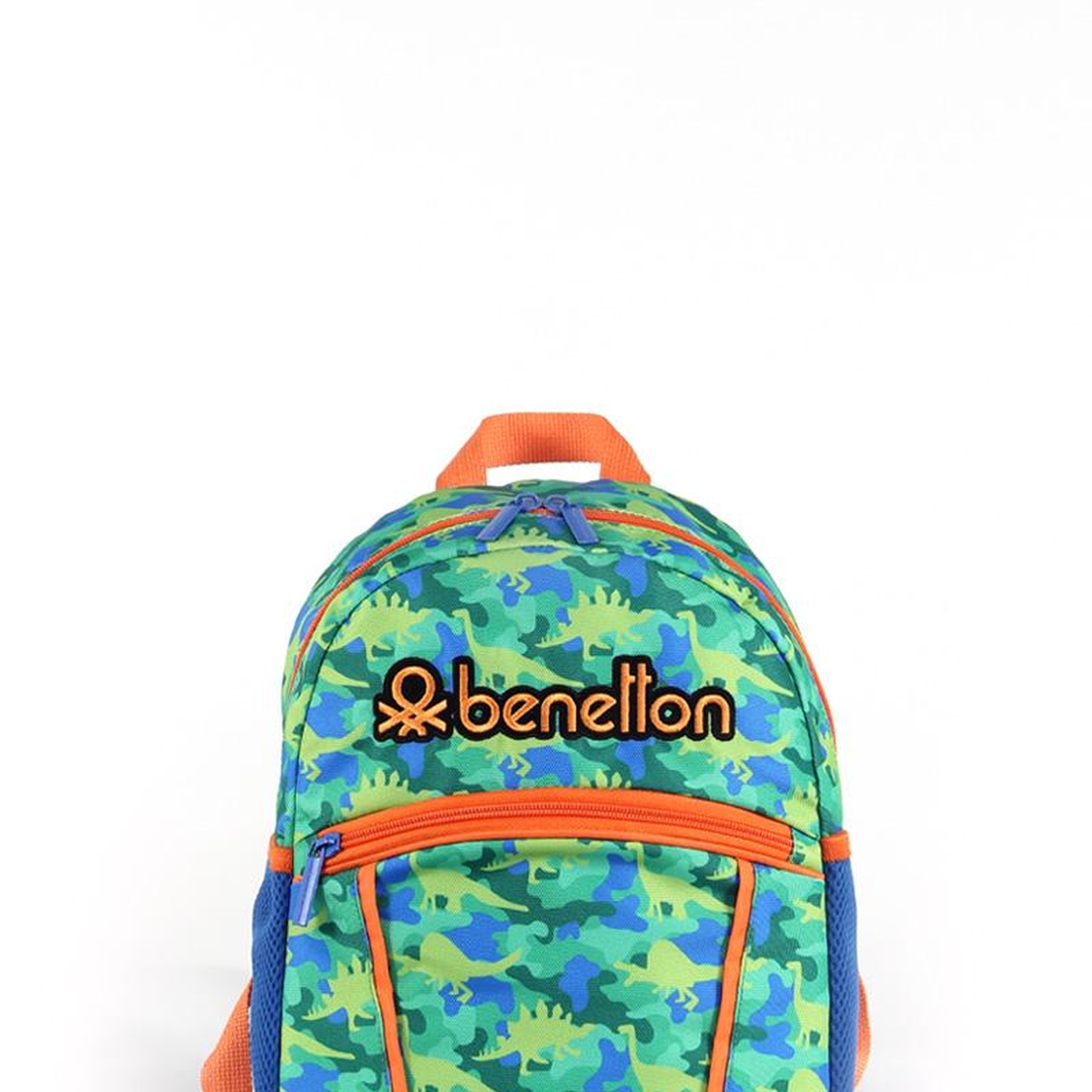 Erkek Çocuk Yeşil Kamuflaj Desenli Anaokul Çantası