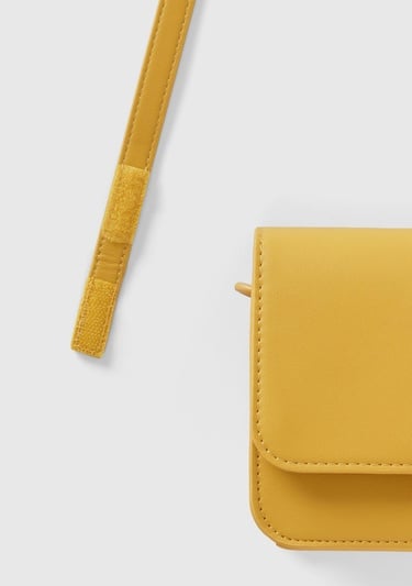  Kız Çocuk Hardal Sarı Omuz Çantası