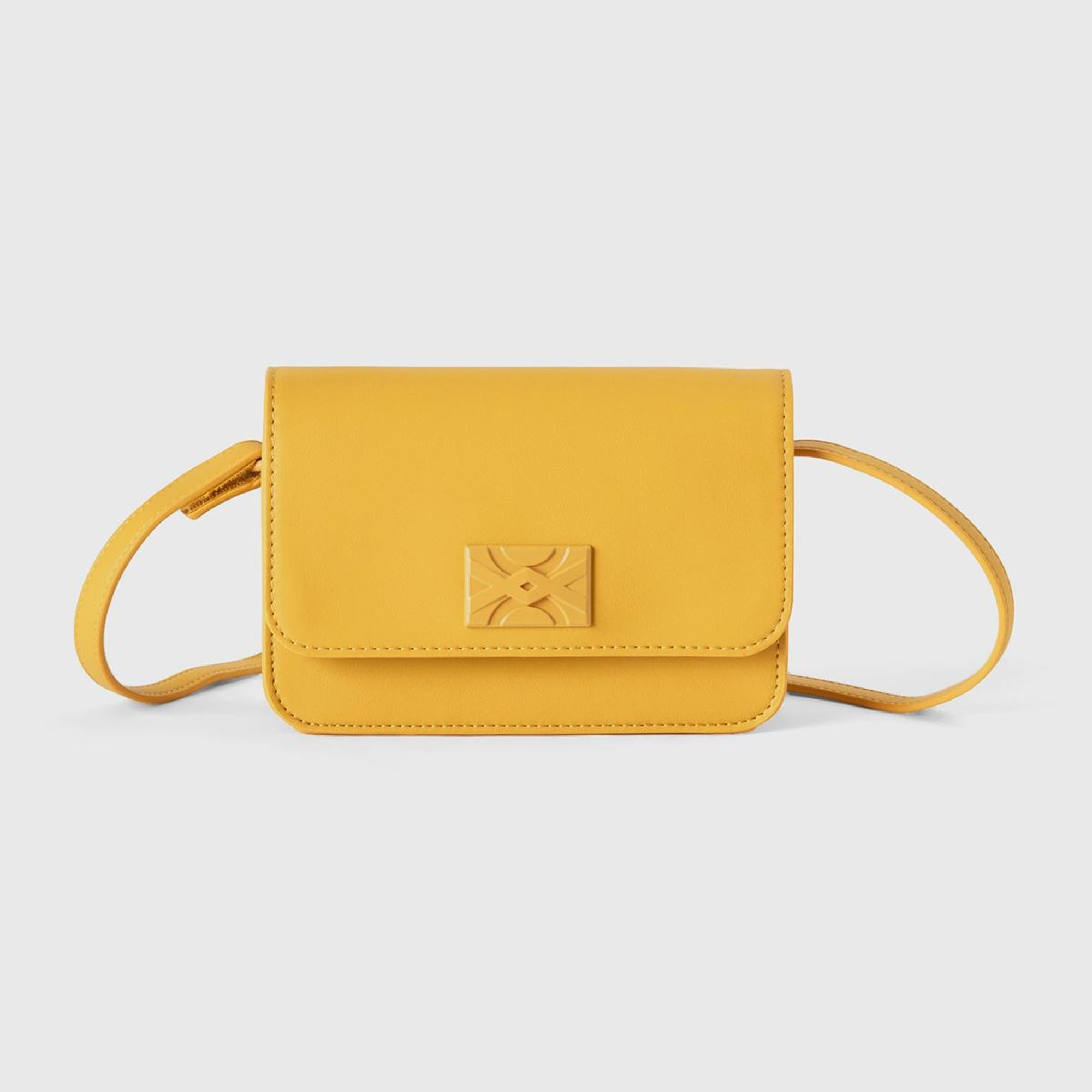 Kız Çocuk Hardal Sarı Omuz Çantası