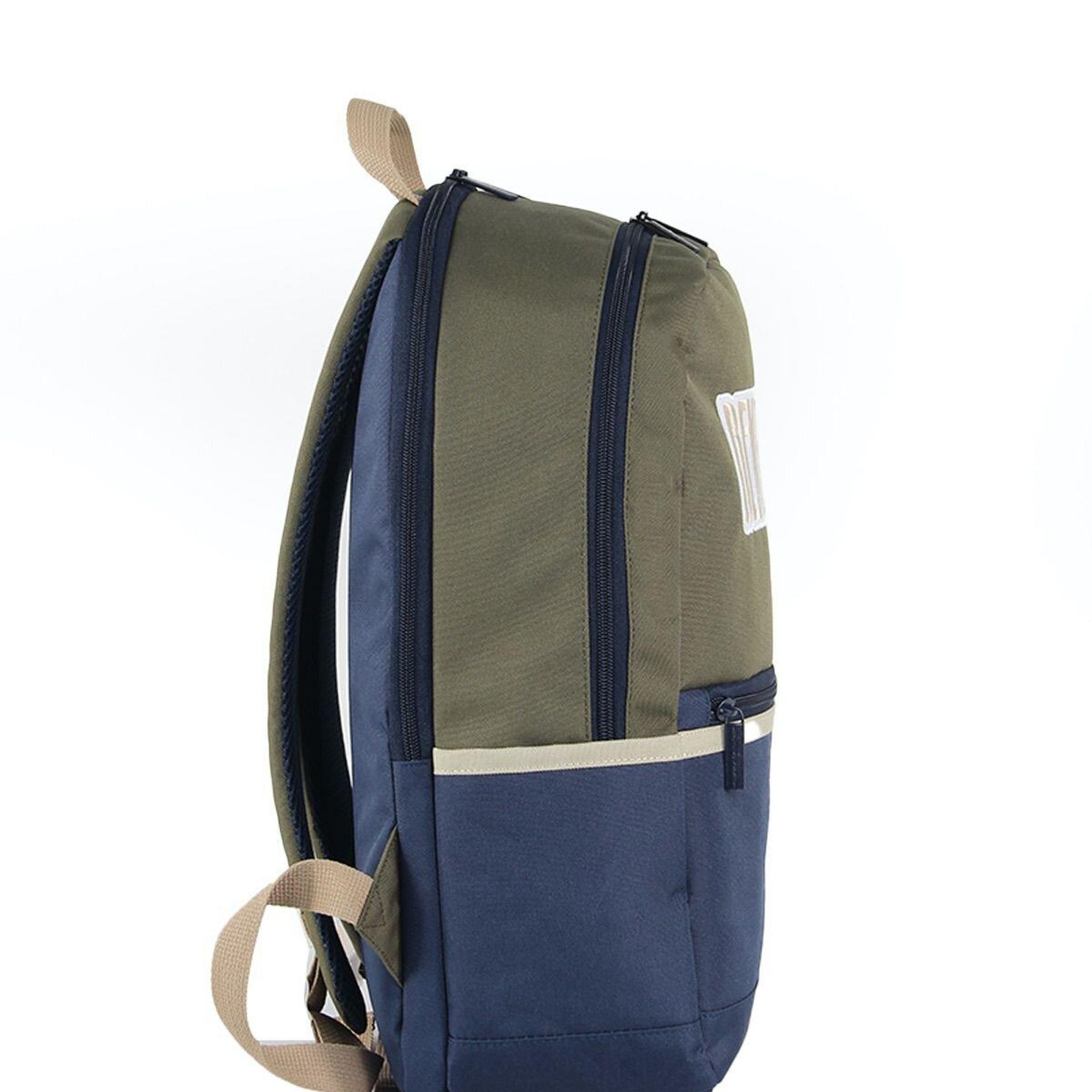 Erkek Çocuk Siyah Dama Desenli Benetton Yazılı Okul Çantası