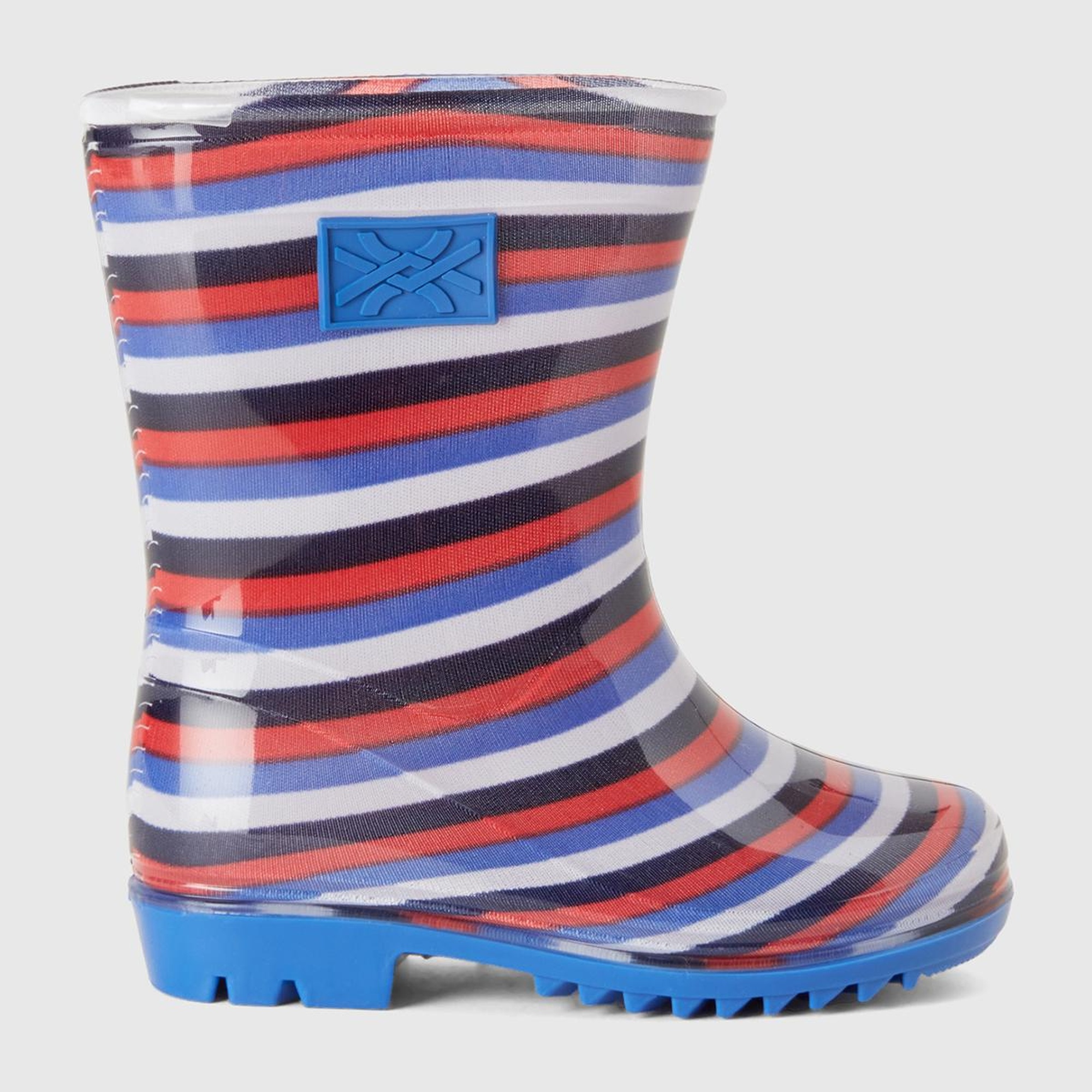 Erkek Çocuk Mavi Mix Yağmur Çizmesi