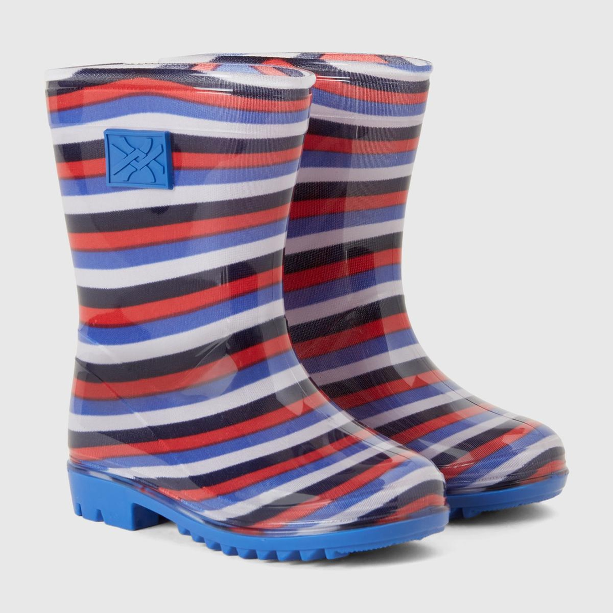Erkek Çocuk Mavi Mix Yağmur Çizmesi