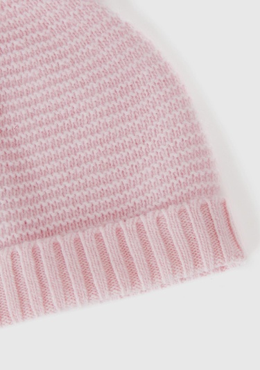  Erkek Çocuk Açık Pembe Örgü Bere