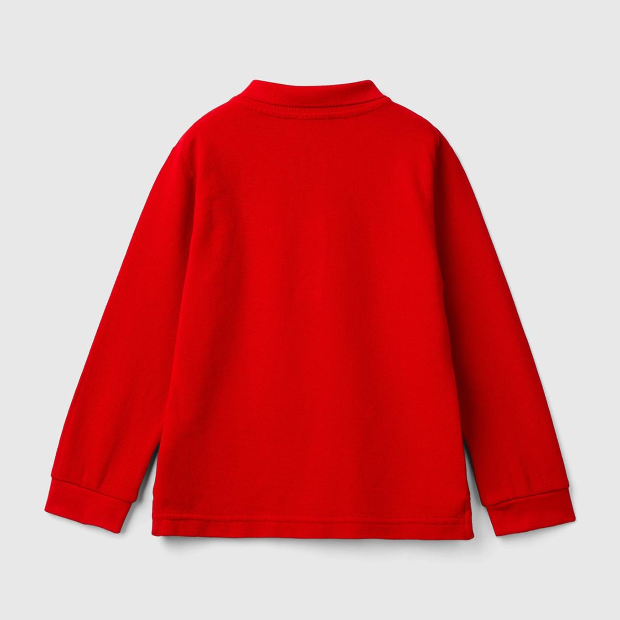 Erkek Çocuk Kırmızı Logolu Polo T-Shirt