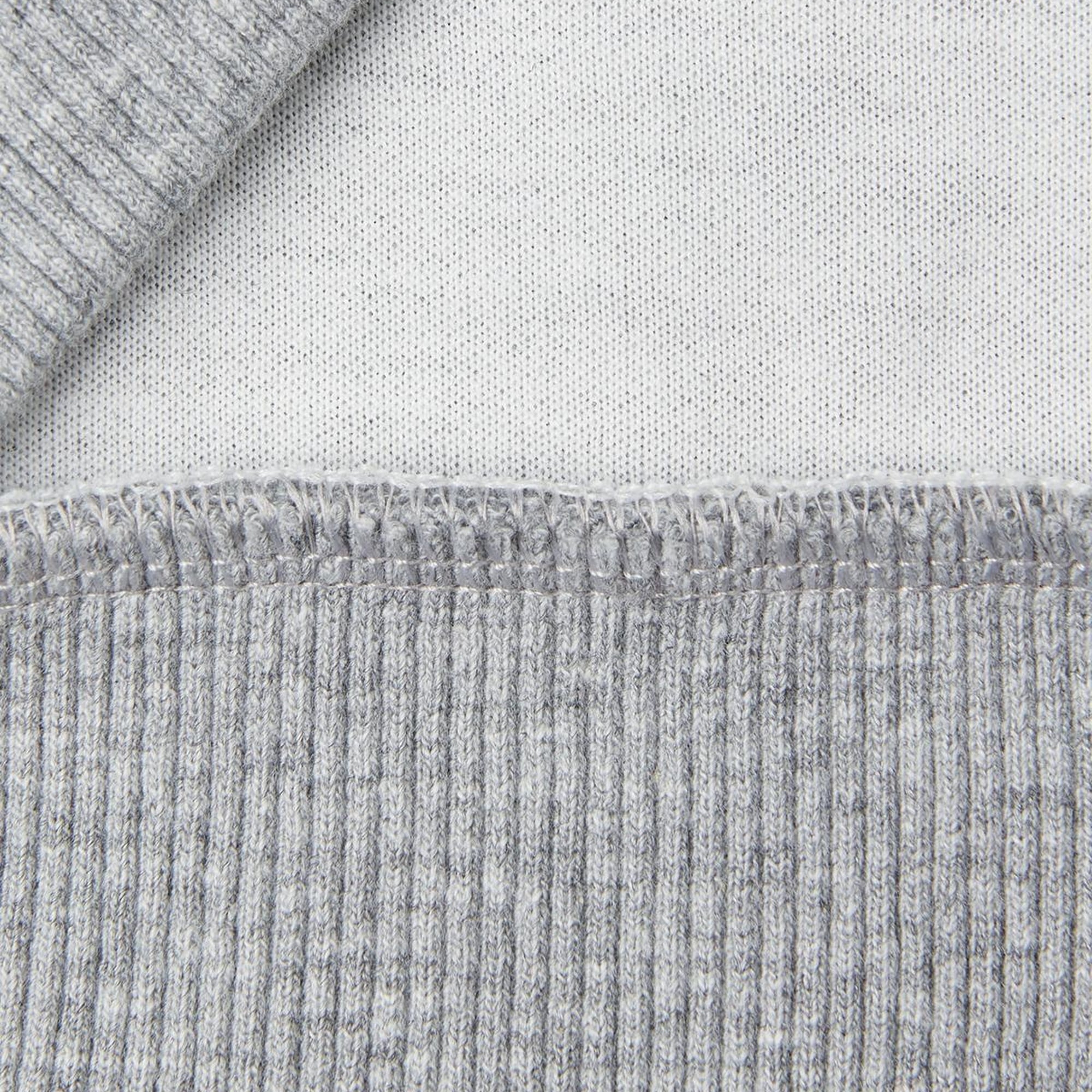 Erkek Çocuk Gri Melanj Sırt Çantası Baskılı Fermuarlı Dik Yaka Sweatshirt