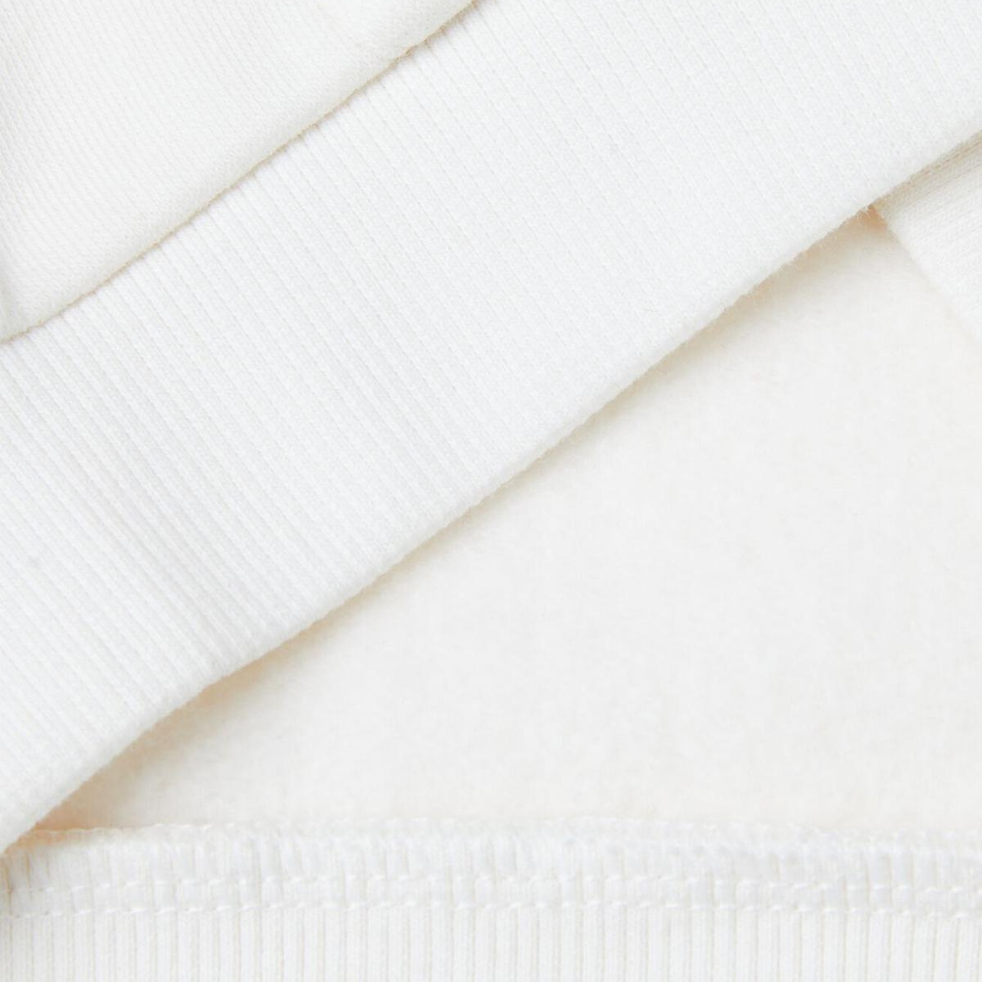 Kız Çocuk Ekru Pamuk Karışımlı Fermuarlı Kapşonlu Logolu Sweatshirt