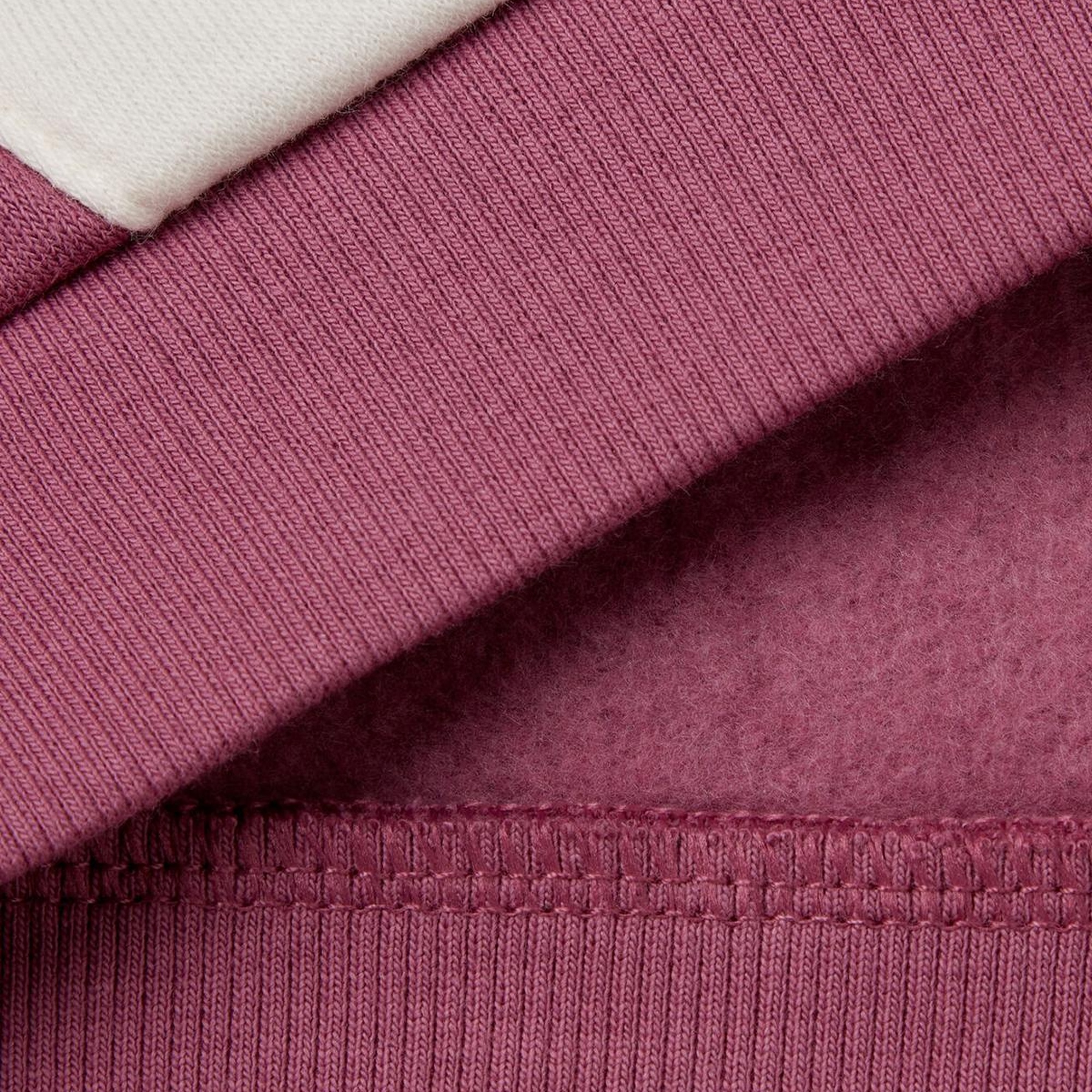 Kız Çocuk Gül Kurusu Mix Pamuk Karışımlı Fermuarlı Kapşonlu Logolu Sweatshirt