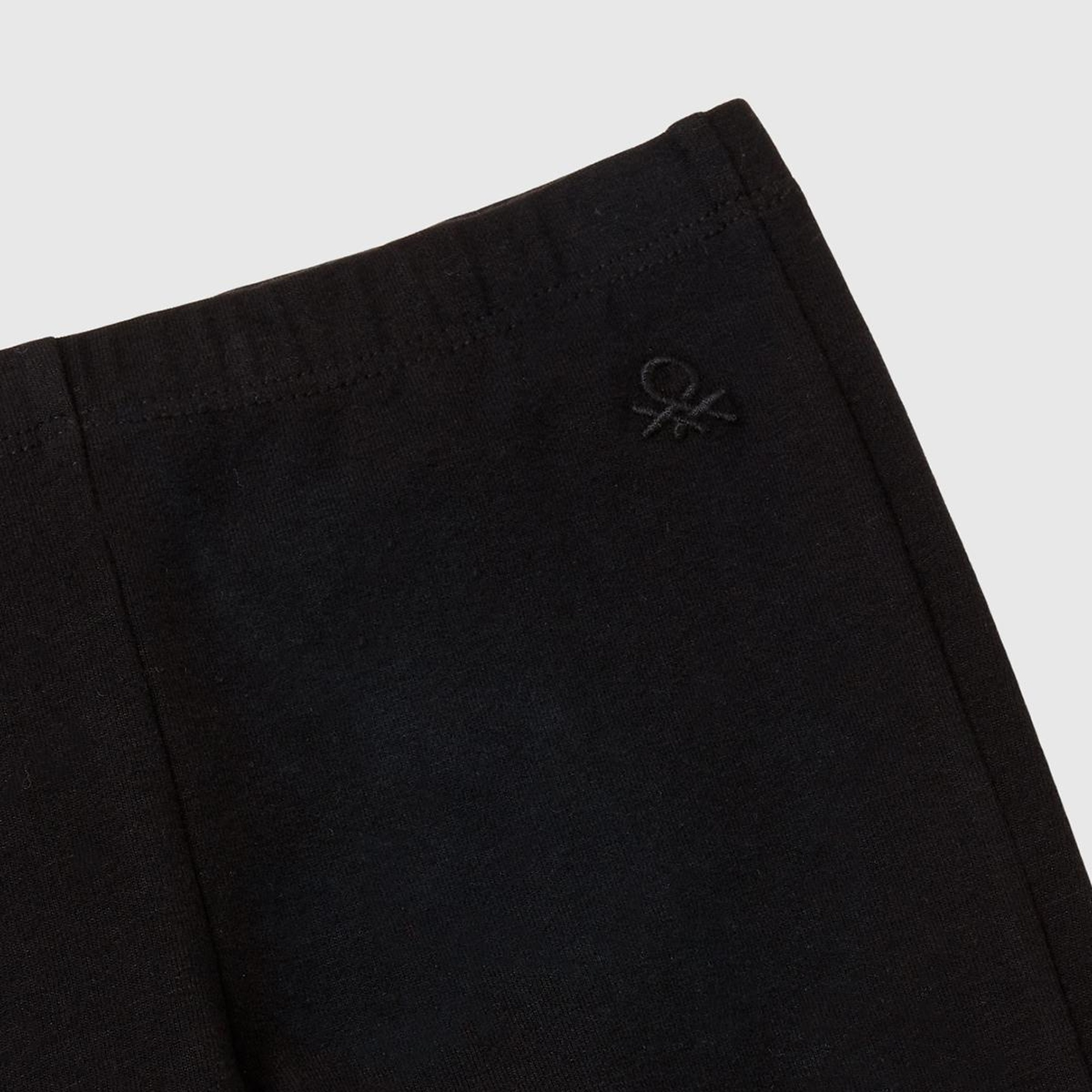 Kız Çocuk Siyah Logo Detaylı Flare Tayt