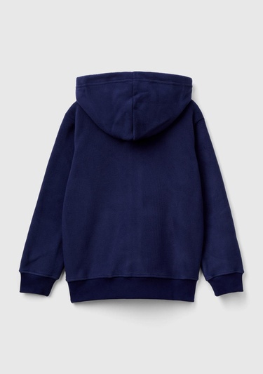 Erkek Çocuk Lacivert Etiket Detaylı Sweatshirt