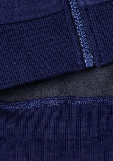  Erkek Çocuk Lacivert Etiket Detaylı Sweatshirt