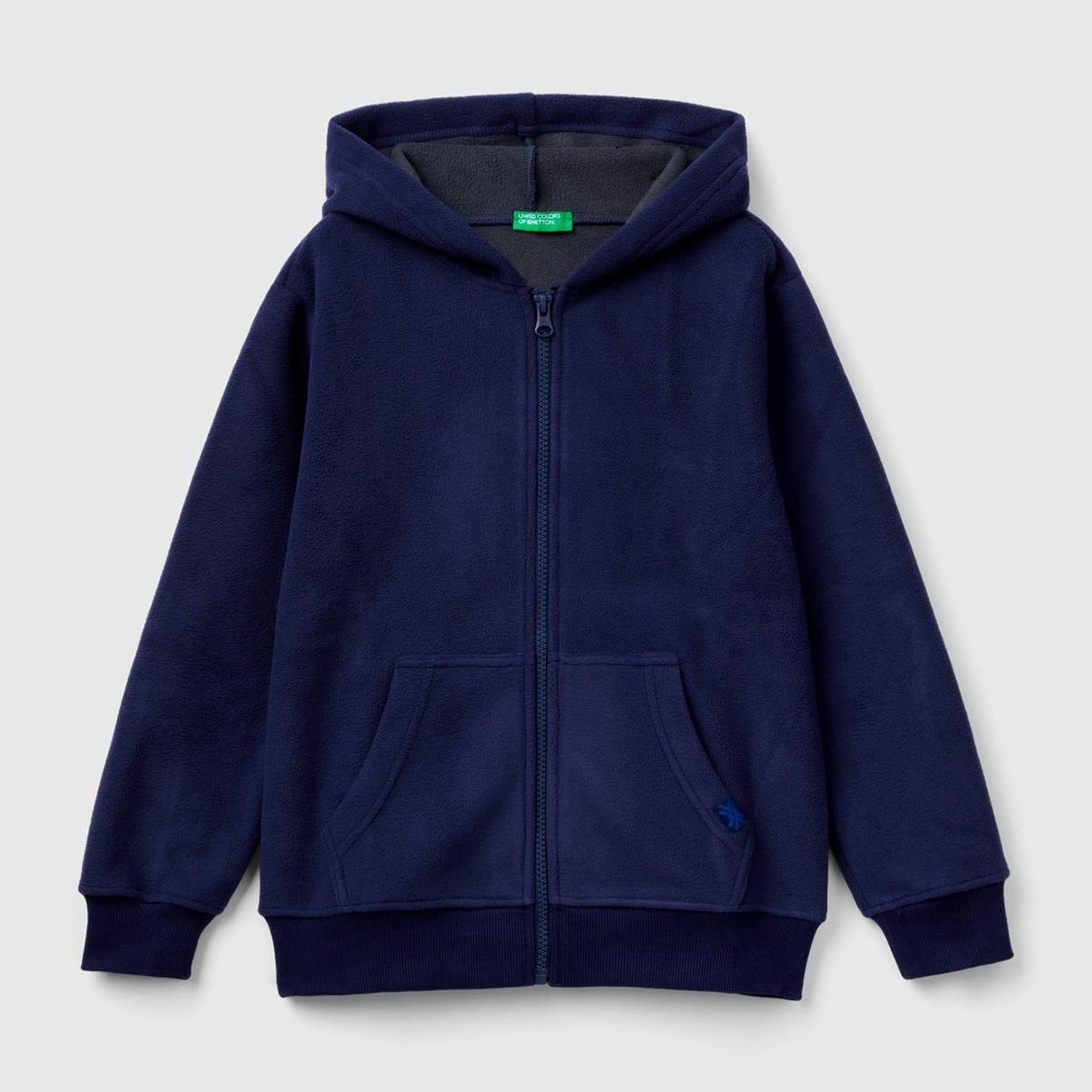 Erkek Çocuk Lacivert Etiket Detaylı Sweatshirt