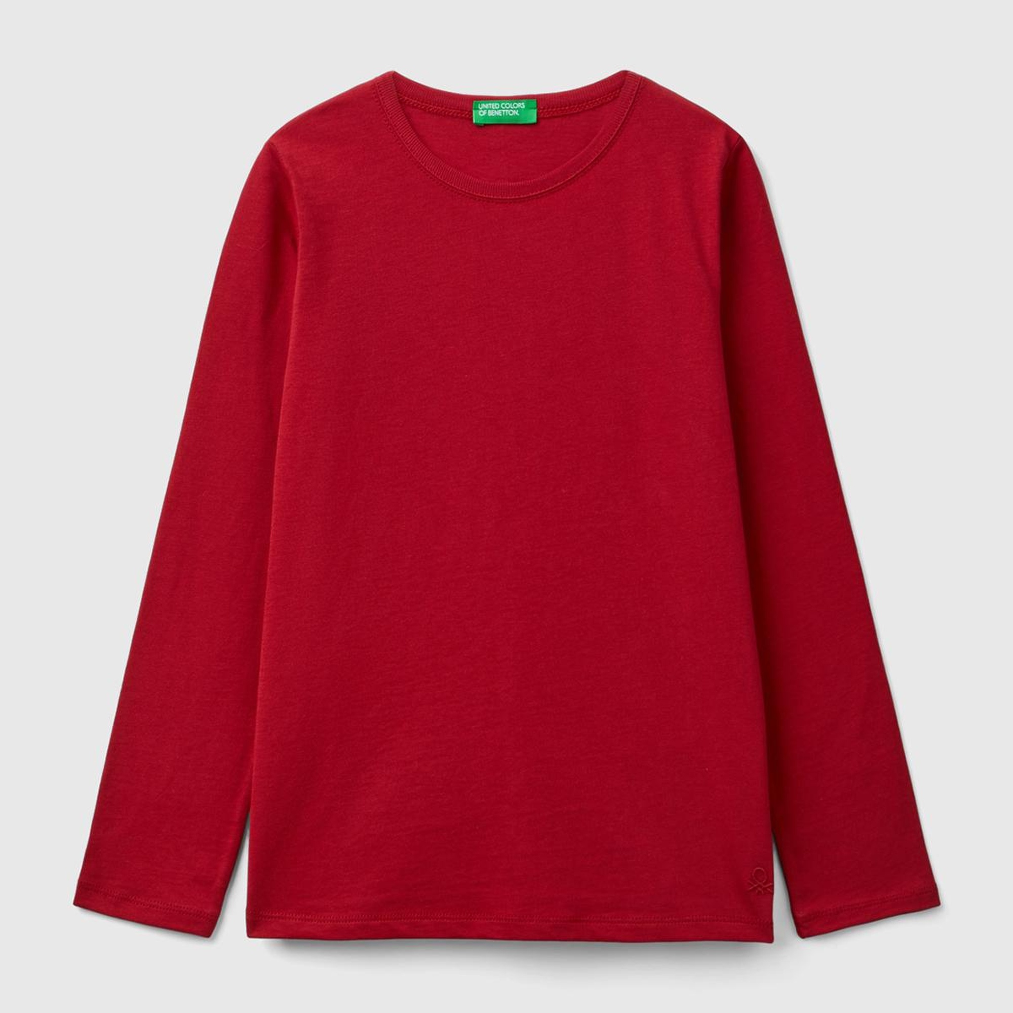 Kız Çocuk Kırmızı Basic T-Shirt