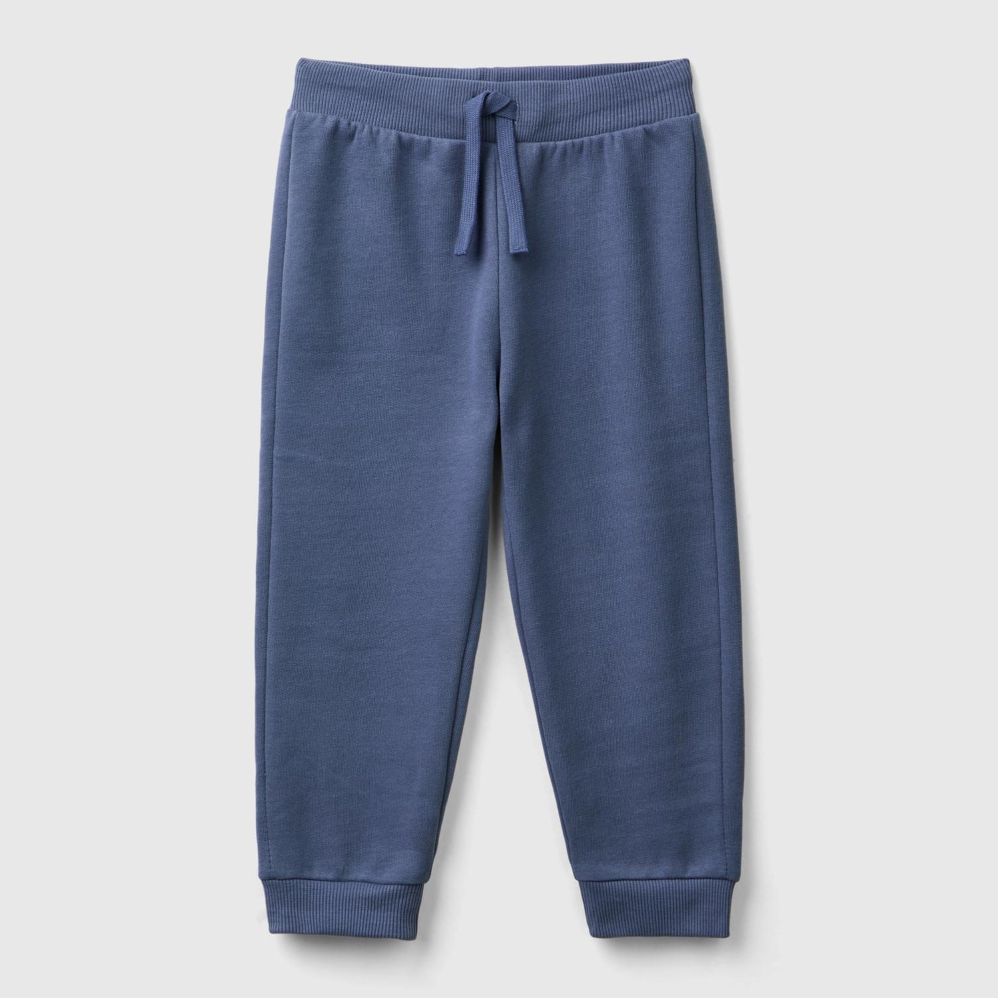 Erkek Çocuk Havacı Mavi Arka Cebi Logo İşlemeli Beli Lastikli Eşofman Altı