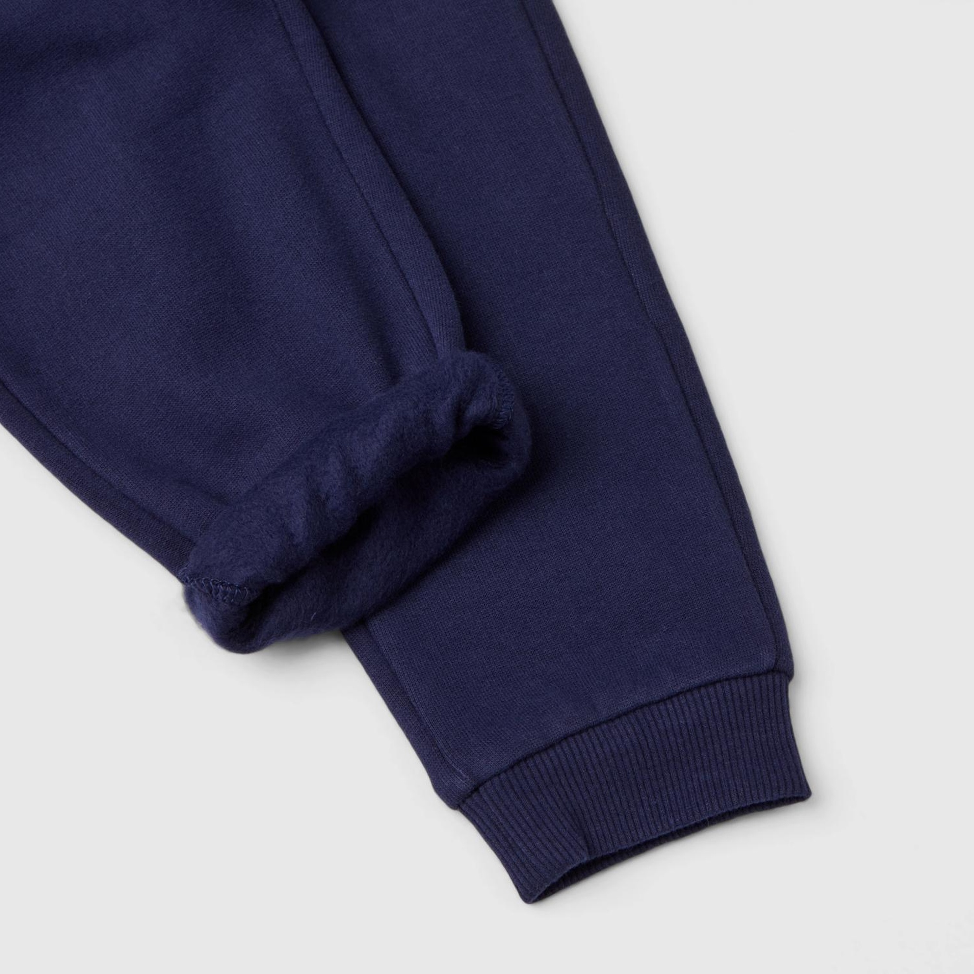 Erkek Çocuk Lacivert Arka Cebi Logo İşlemeli Beli Lastikli Eşofman Altı