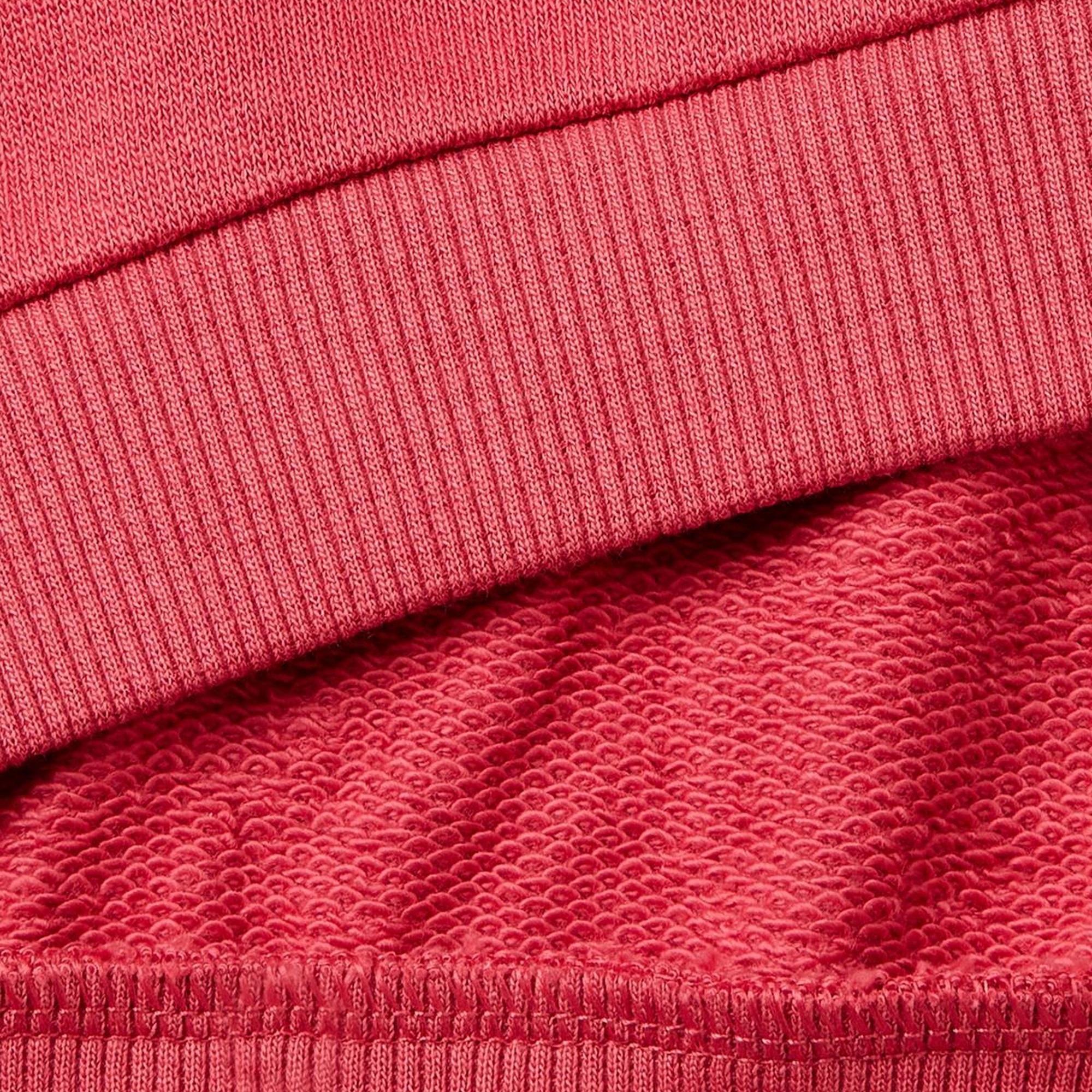 Kız Çocuk Gül Kurusu Önü İşlemeli Ribana Detaylı Normal Kesim Bisiklet Yaka Sweatshirt