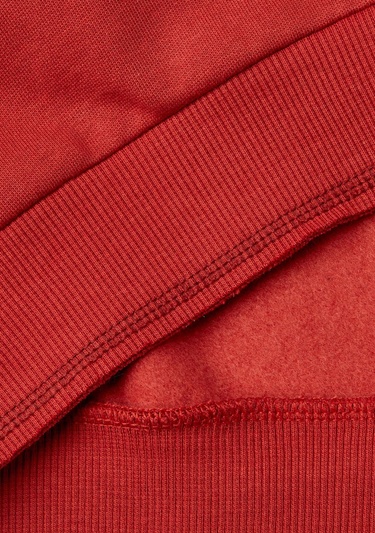  Erkek Çocuk Tarçın Önü ve Sol Kolu Baskılı Bisiklet Yaka Sweatshirt