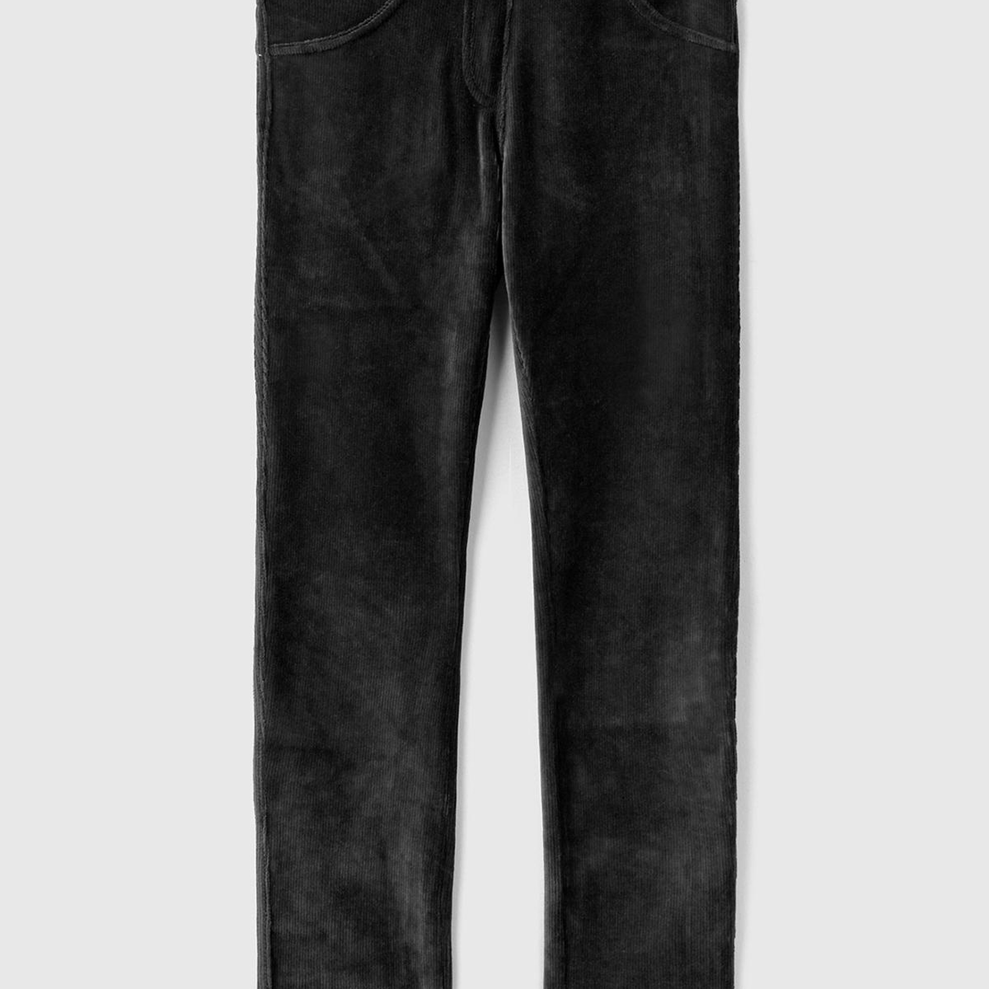 Kız Çocuk Siyah Kadife Jegging