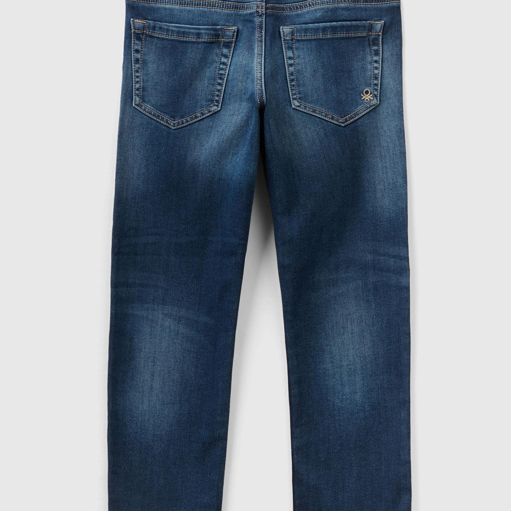 Erkek Çocuk Koyu Denim Denim Pantolon