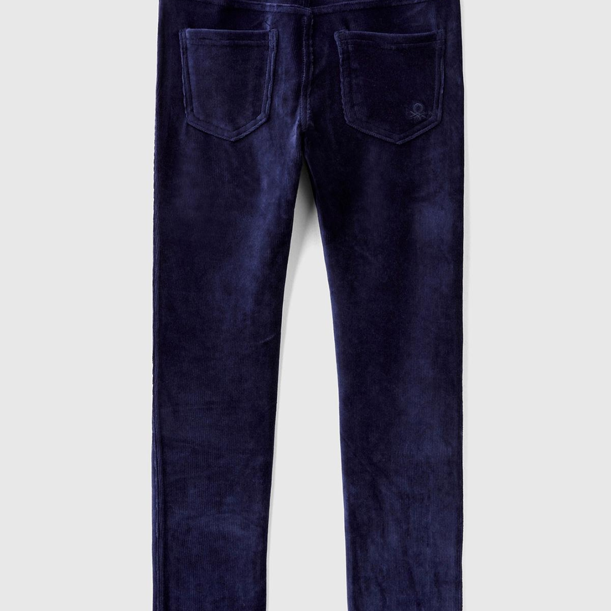 Kız Çocuk Lacivert Kadife Jegging