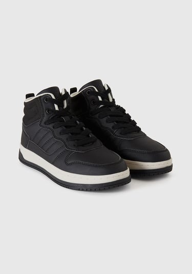  Erkek Çocuk Siyah Sneaker