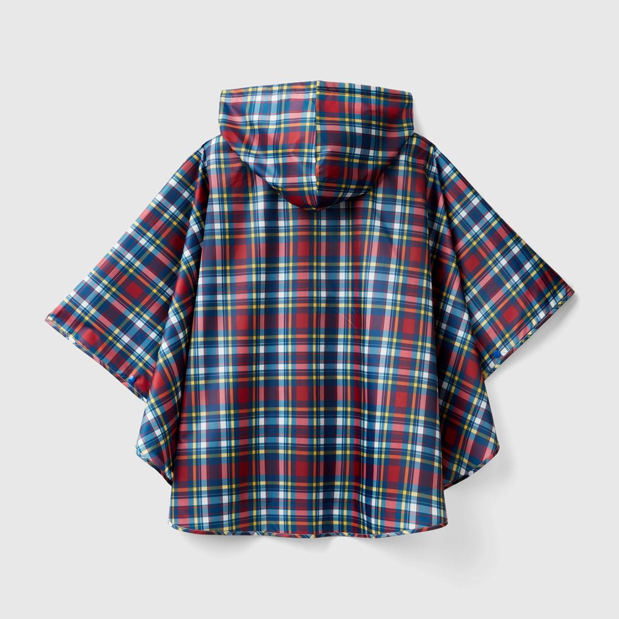 Erkek Çocuk Mavi Mix Panço Yağmurluk