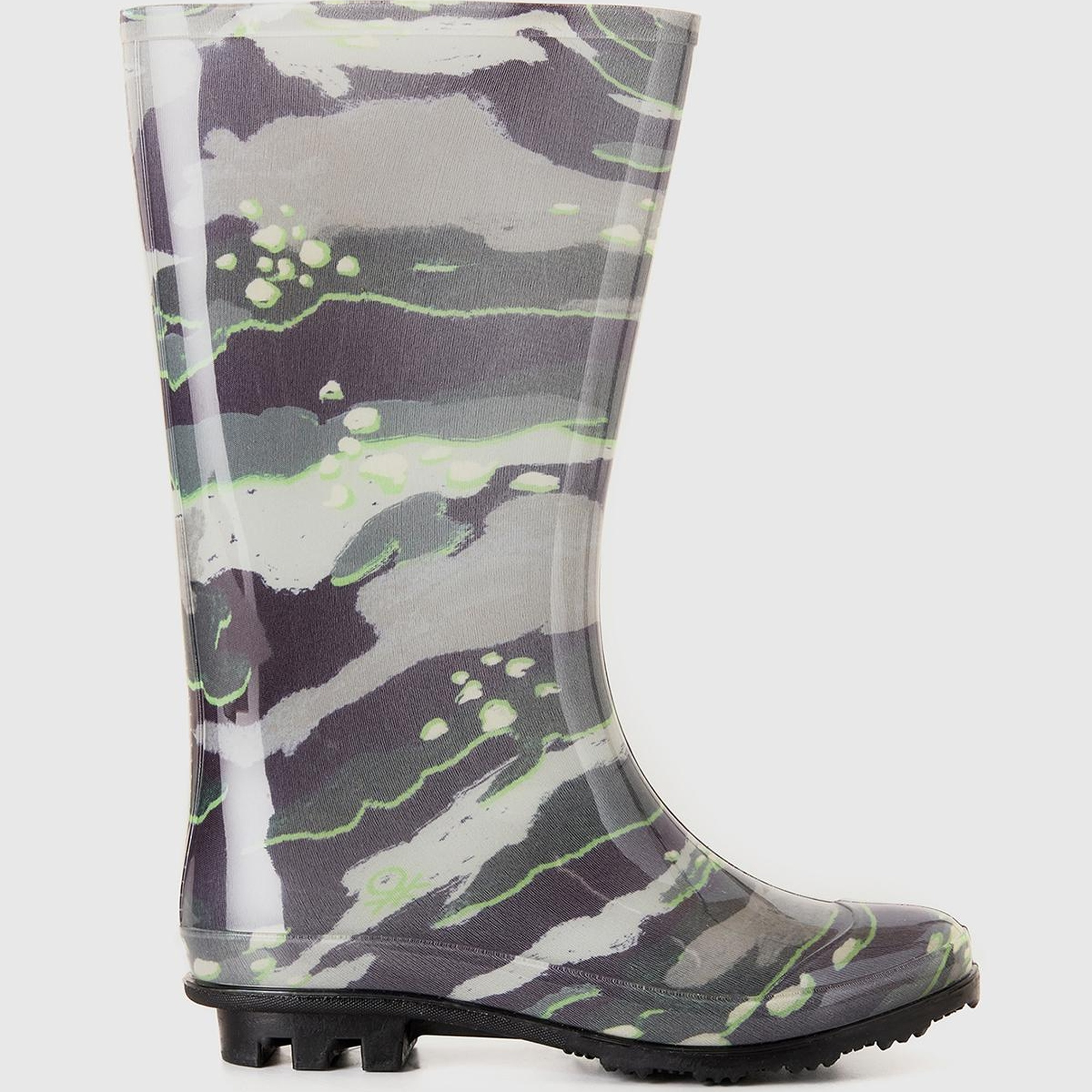 Unisex Kamuflaj Yağmur Çizmesi