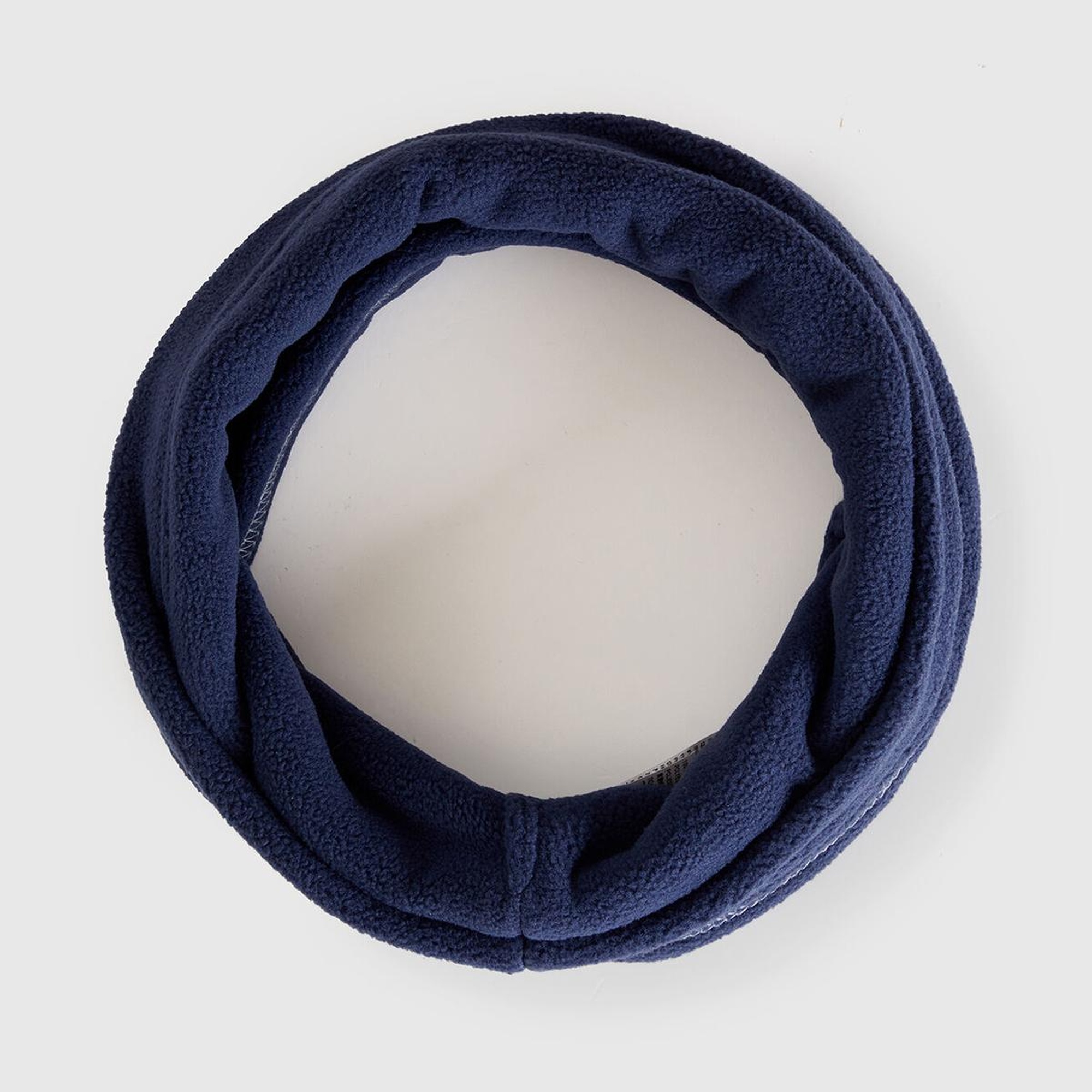 Erkek Çocuk Lacivert Logo İşlemeli Polar Boyunluk