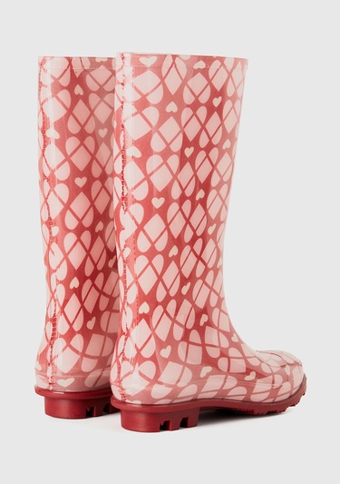  Unisex Pembe Mix Yağmur Çizmesi