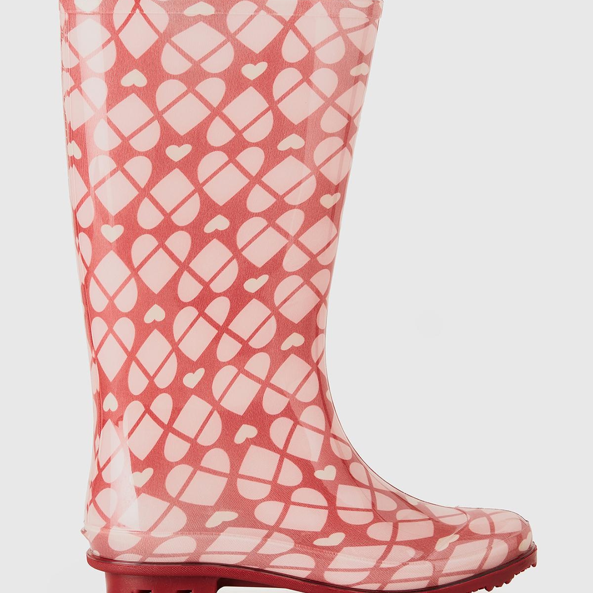 Unisex Pembe Mix Yağmur Çizmesi