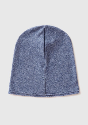  Erkek Çocuk Lacivert Logo İşlemeli İnce Bere