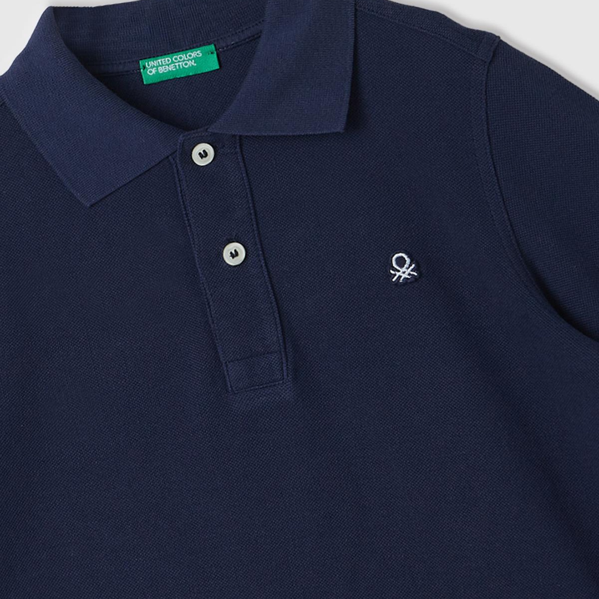 Erkek Çocuk Lacivert Logolu Polo T-Shirt