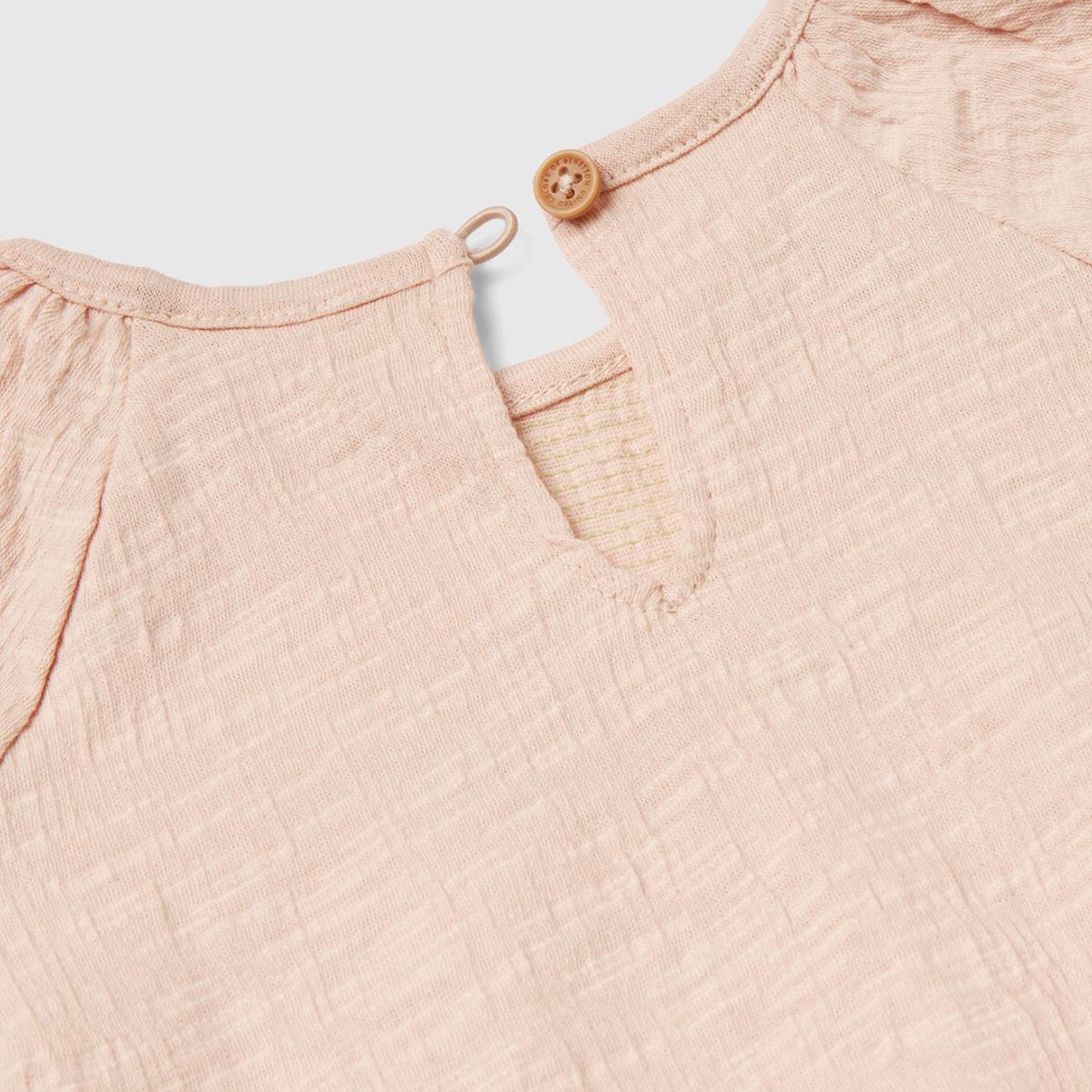 Bebek Gül Kurusu Önü Grafik Baskılı Altı Fırfırlı Reglan Kol T-Shirt