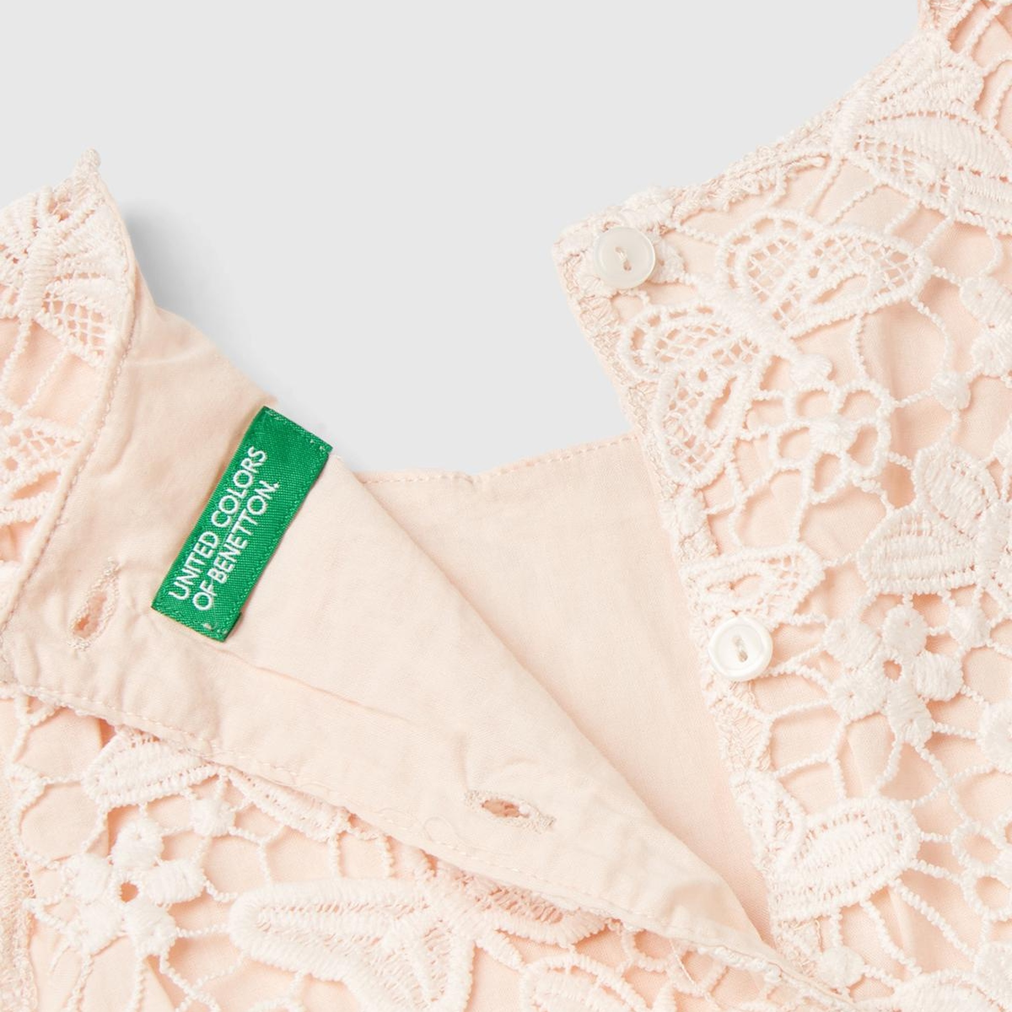 Kız Çocuk Toz Pembe Pileli ve Tül Etekli Kelebek Kol Elbise