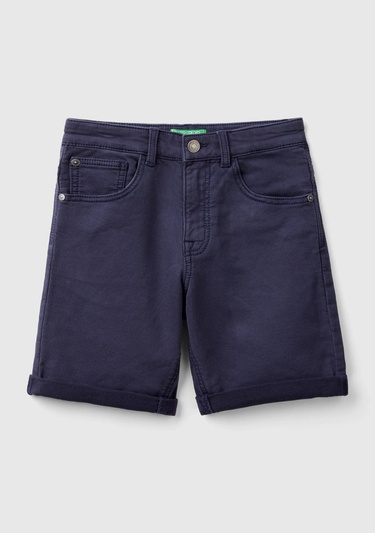  Erkek Çocuk Lacivert Bermuda Şort
