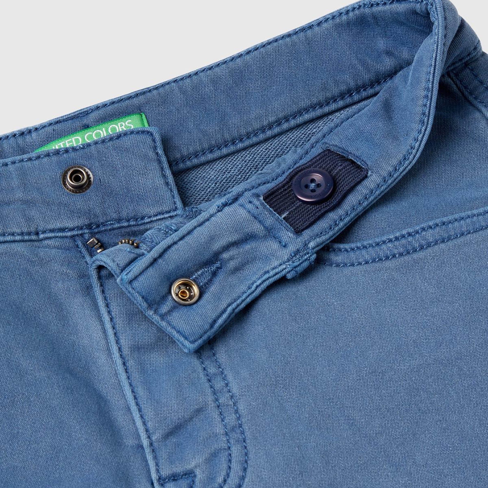 Erkek Çocuk Koyu Mavi Bermuda Şort