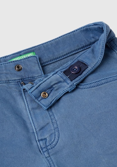  Erkek Çocuk Koyu Mavi Bermuda Şort