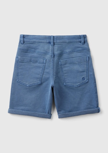  Erkek Çocuk Koyu Mavi Bermuda Şort