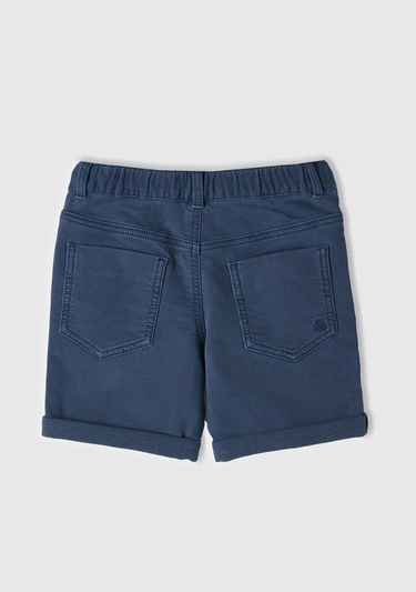  Erkek Çocuk Koyu Mavi Bermuda Şort