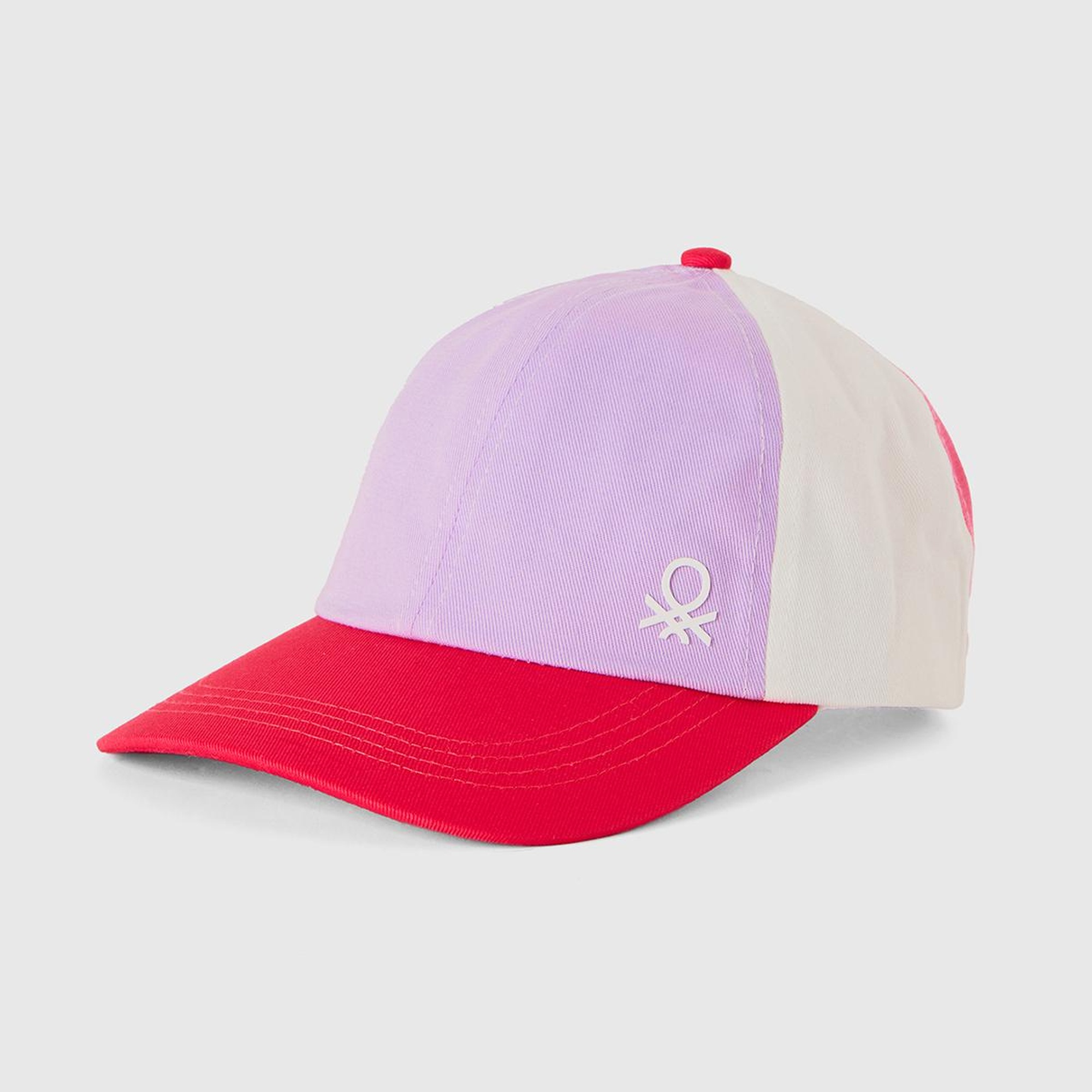 Erkek Çocuk Fuşya Önü Logo İşlemeli Çok Renkli Arkası Metal Tokalı Kep Şapka