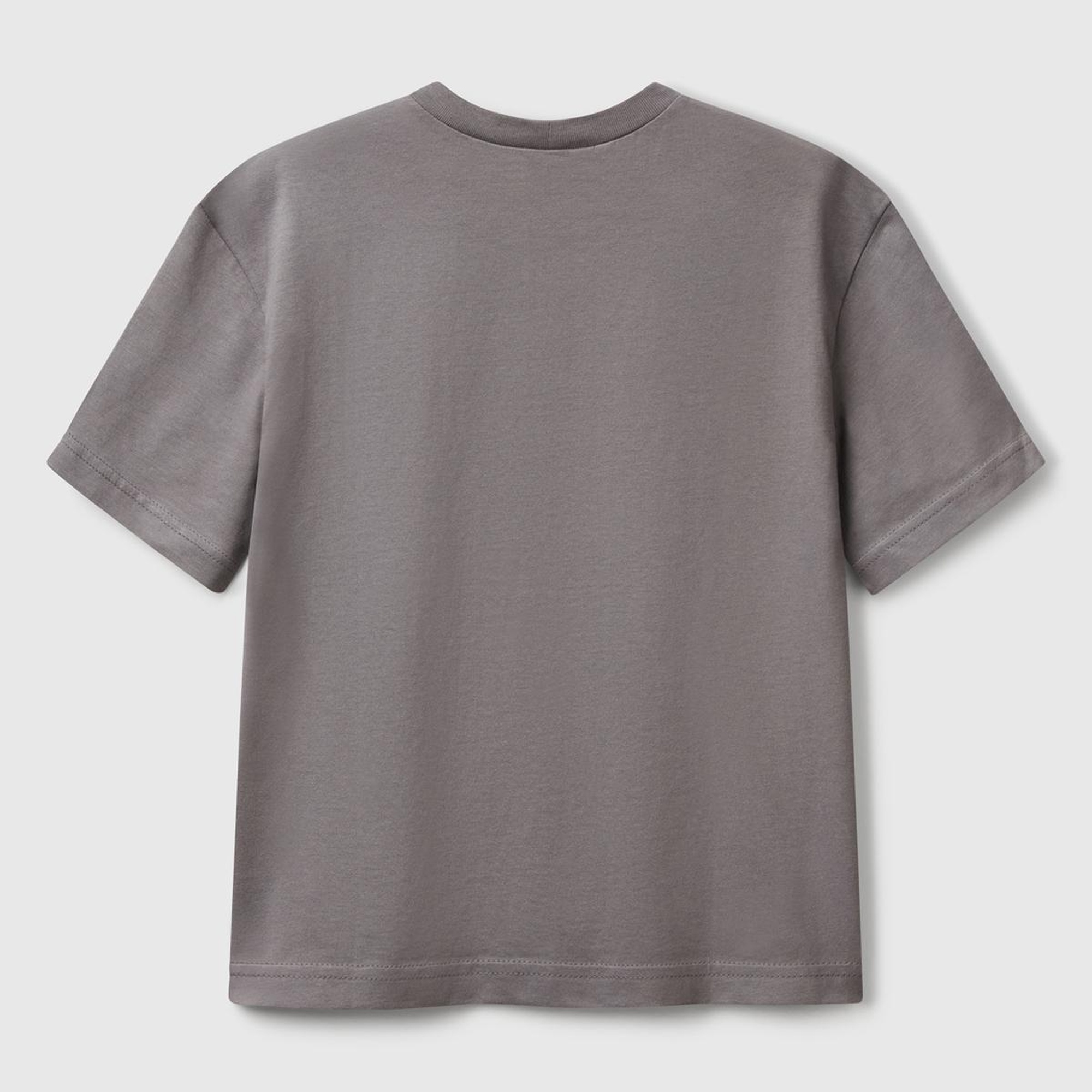 Erkek Çocuk Antrasit Rolling Stones Baskılı Logo Etiketli T-Shirt