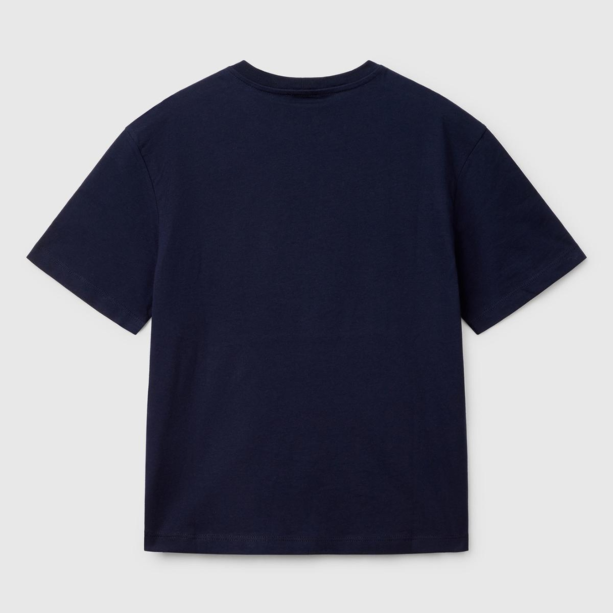 Erkek Çocuk Lacivert Slogan Baskılı T-Shirt