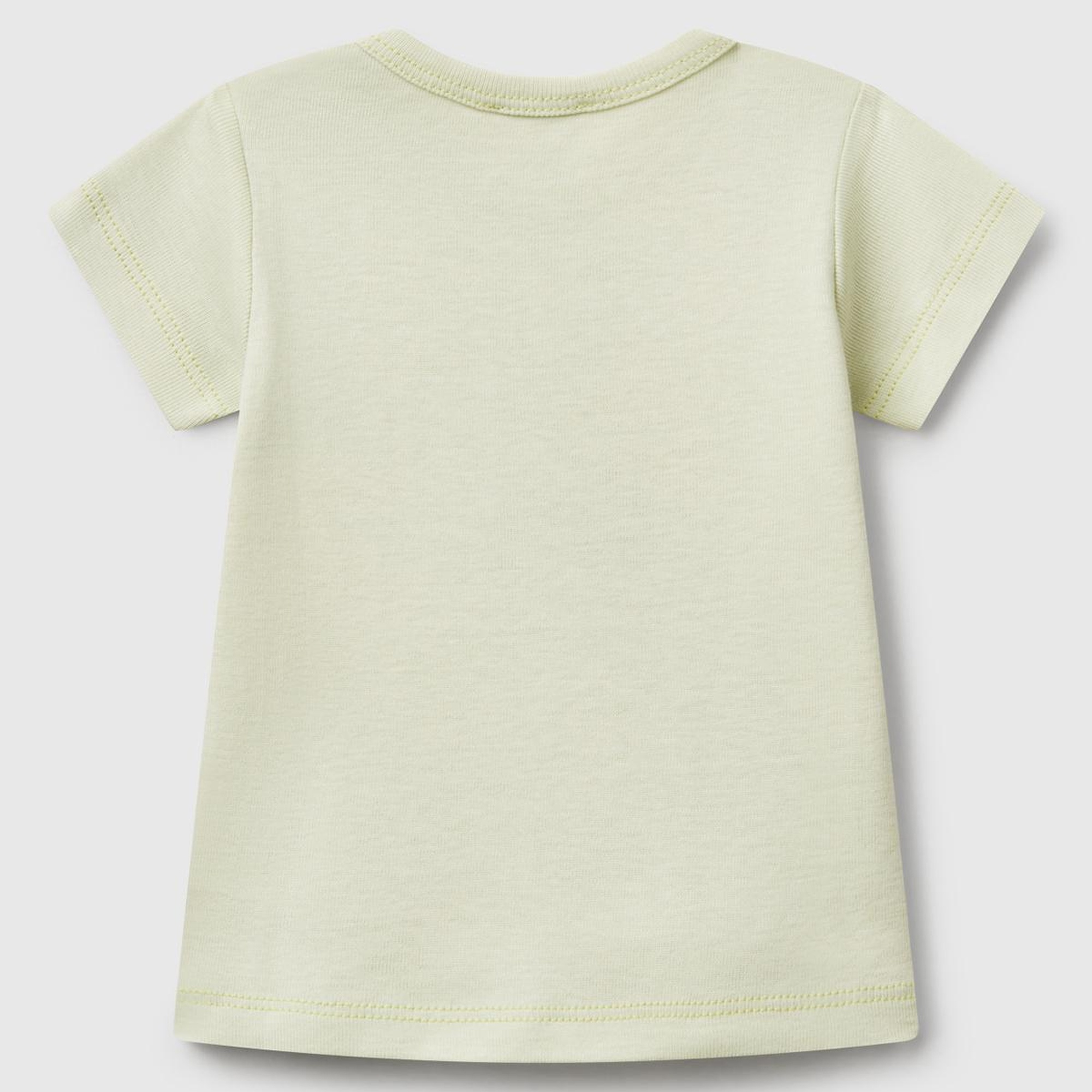 Bebek Su Yeşili Tavşan Baskılı T-Shirt