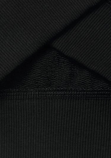  Erkek Çocuk Siyah Logolu Sweatshirt