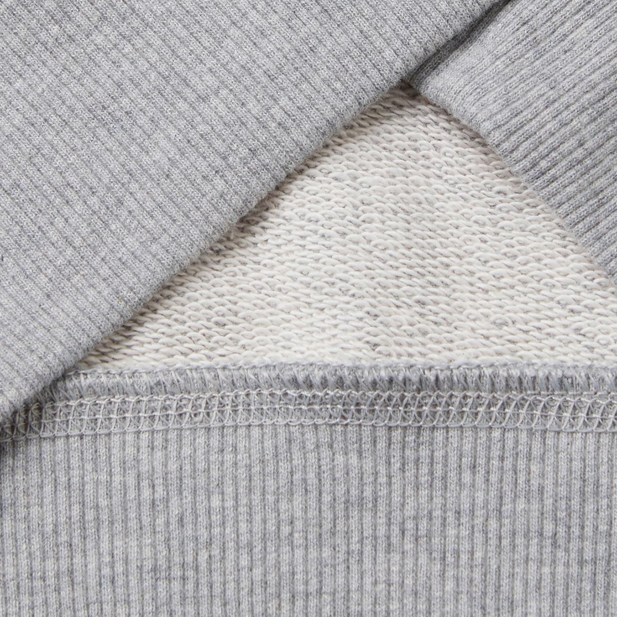 Erkek Çocuk Gri Melanj Logolu Sweatshirt