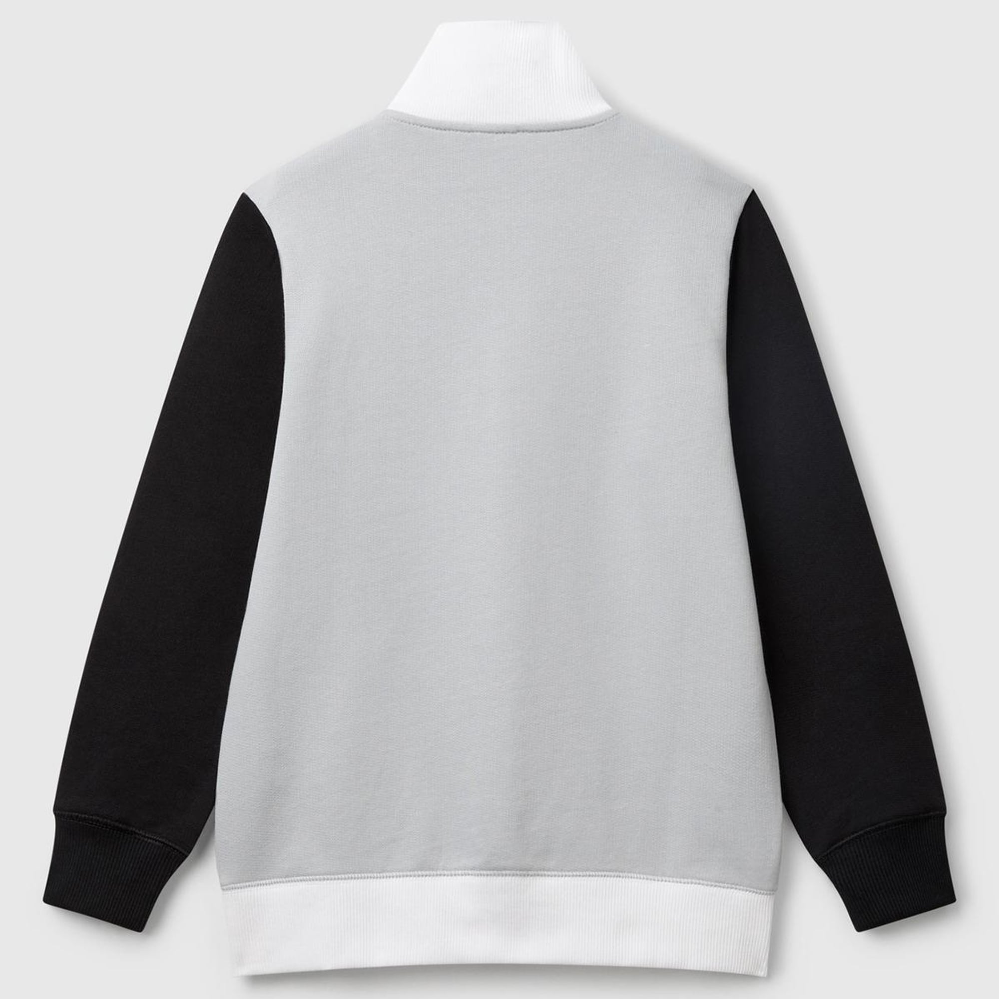 Erkek Çocuk Gri Mix Logolu Sweatshirt